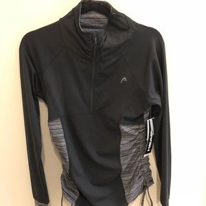 Dri-motion moisture management workout jacket